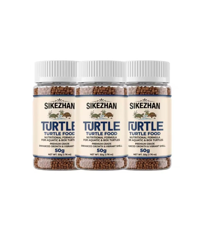Granulés Probiotiques pour Tortues SIKEZHAN 50g – Nutrition & Santé de la Carapace