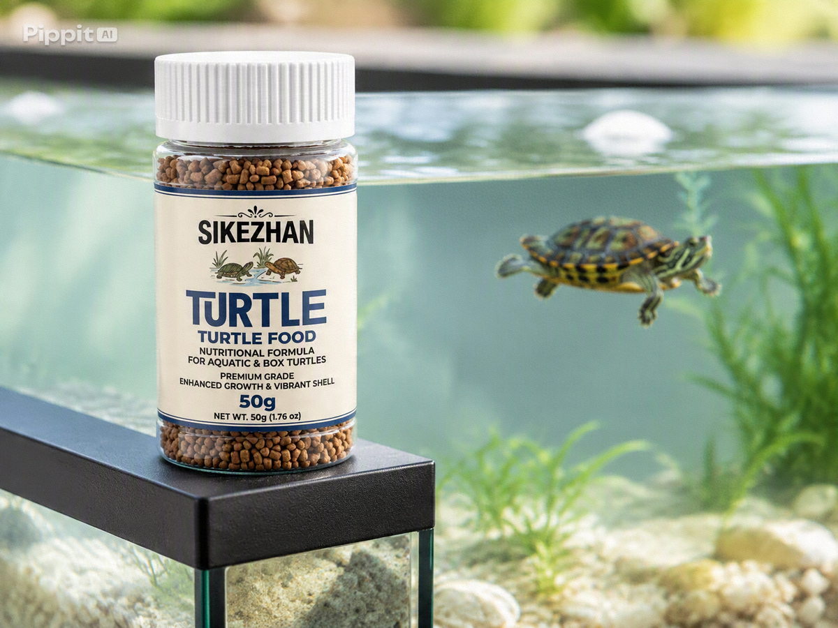 Granulés Probiotiques pour Tortues SIKEZHAN 50g – Nutrition & Santé de la Carapace