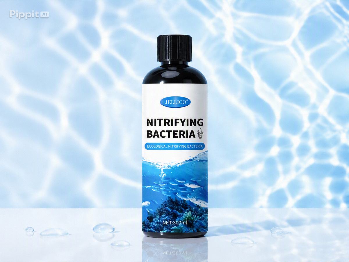 Bactéries Nitrifiantes Liquides pour Aquarium – Purificateur d'Eau 300ml