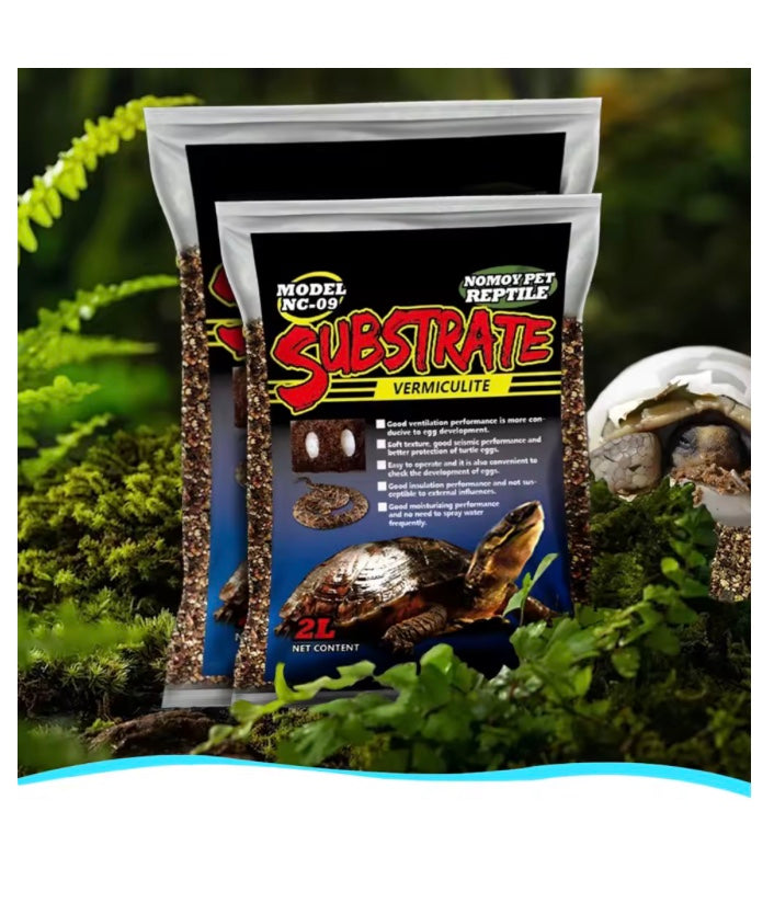 Substrat d'Incubation Reptile – Perlite, Vermiculite & Fibre de Coco (2L/4L)