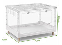 Terrarium Pliable Transparent 70x43x45,5cm