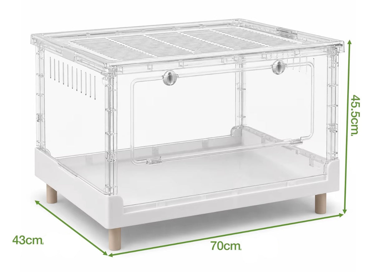 Terrarium Pliable Transparent 70x43x45,5cm