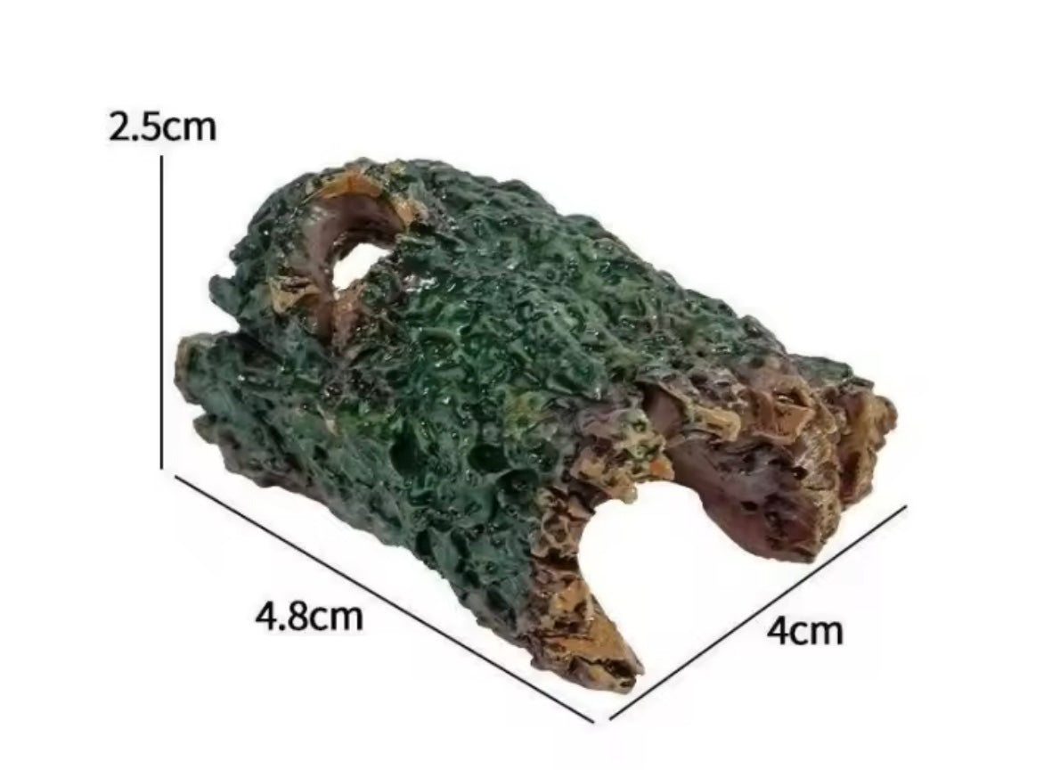 Abri Grotte Reptile en Résine 4,8x4x2,5 cm