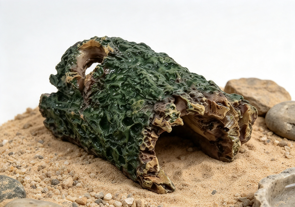 Abri Grotte Reptile en Résine 4,8x4x2,5 cm