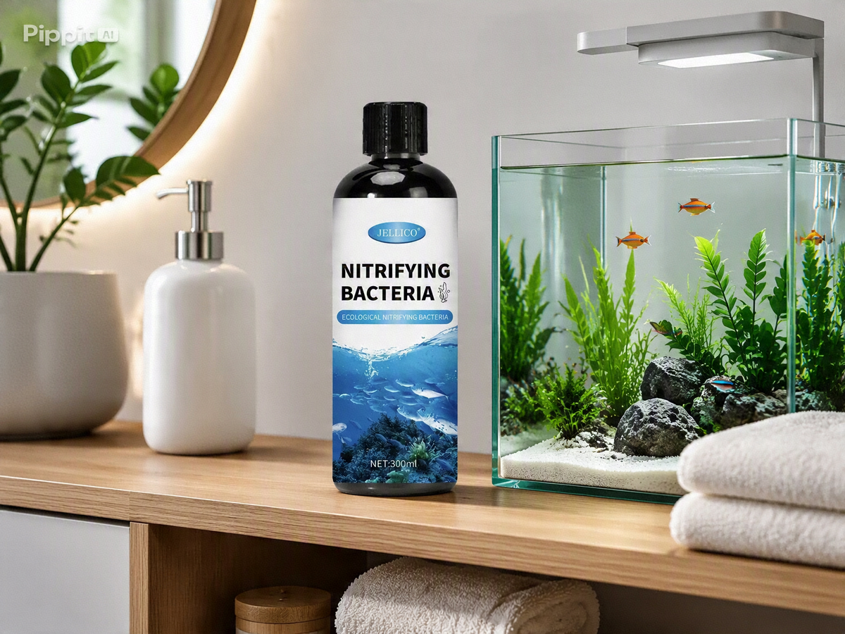 Bactéries Nitrifiantes Liquides pour Aquarium – Purificateur d'Eau 300ml