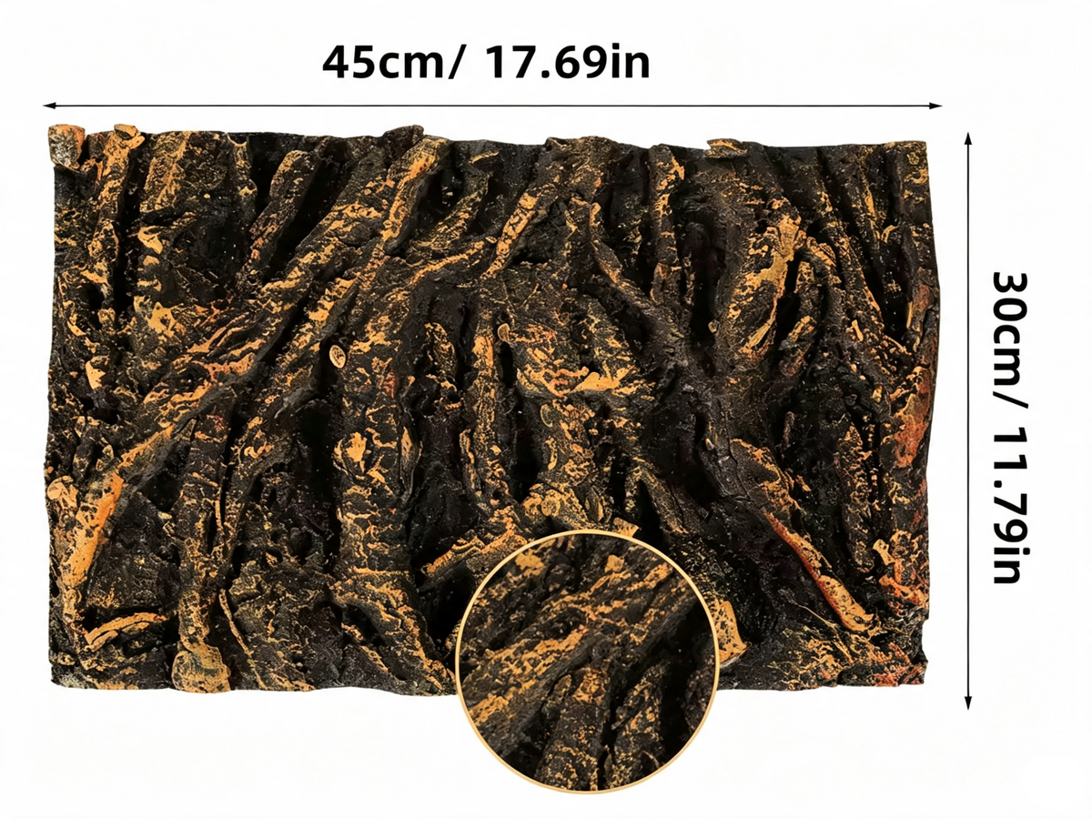 Panneau Racine d'Arbre 3D 45x30 cm Terrarium