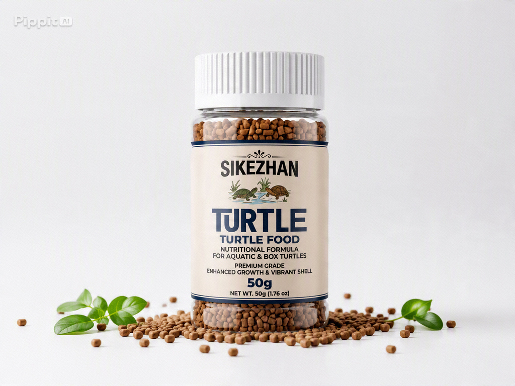 Granulés Probiotiques pour Tortues SIKEZHAN 50g – Nutrition & Santé de la Carapace