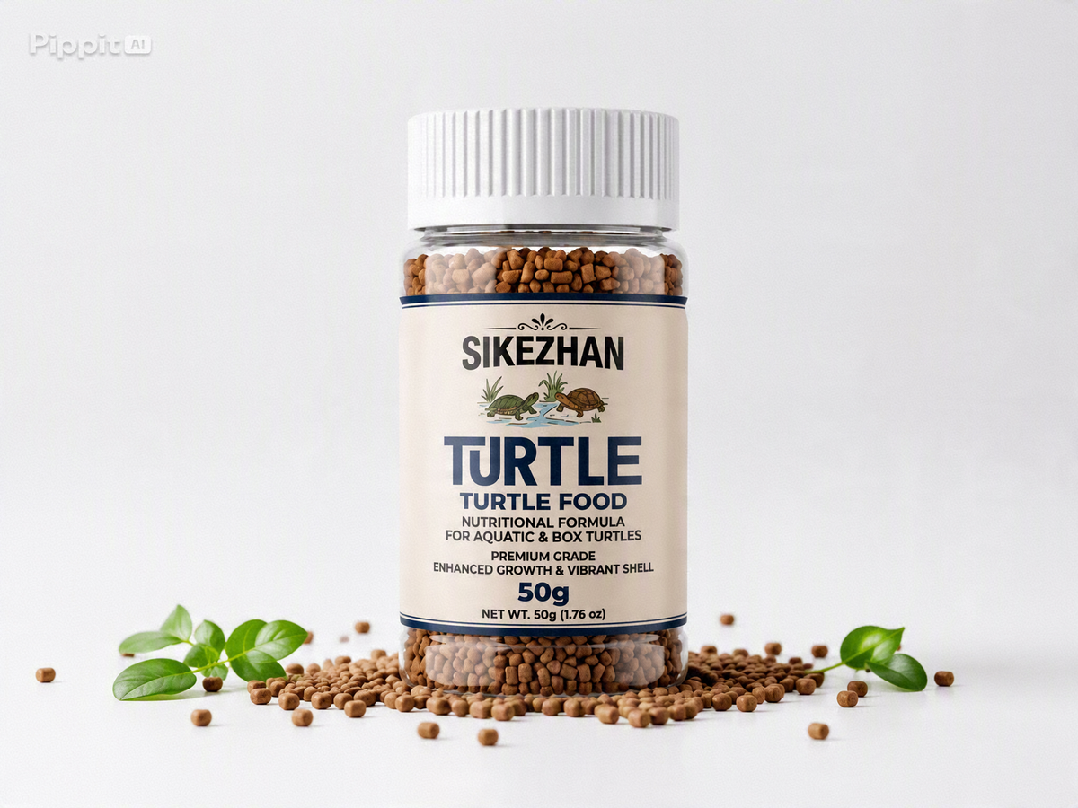 Granulés Probiotiques pour Tortues SIKEZHAN 50g – Nutrition & Santé de la Carapace