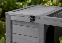 Terrarium Tortue Terrestre en Bois 91x60,5 cm