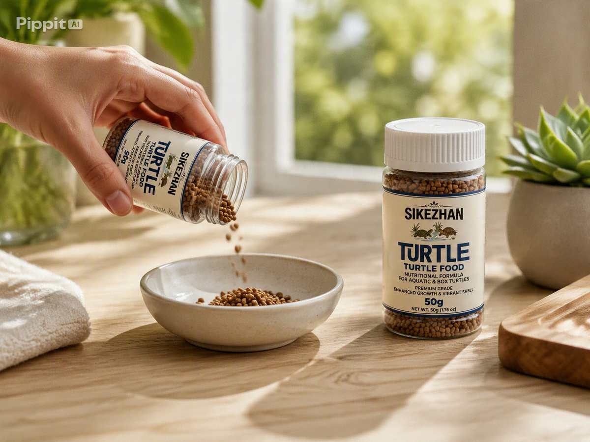 Granulés Probiotiques pour Tortues SIKEZHAN 50g – Nutrition & Santé de la Carapace