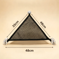 Hamac Reptile Triangulaire 48x48x33 cm, Lot de 2