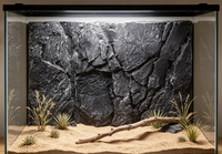 Panneau Roche 3D Terrarium 47x32 cm BESTOMZ