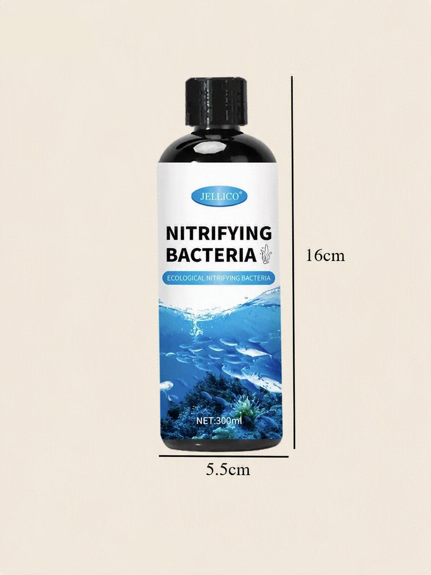 Bactéries Nitrifiantes Liquides pour Aquarium – Purificateur d'Eau 300ml