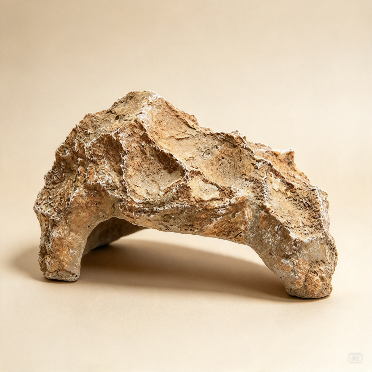 Pont Grotte Reptile en Résine 12x5,4 cm