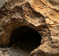 Pont Grotte Reptile en Résine 12x5,4 cm