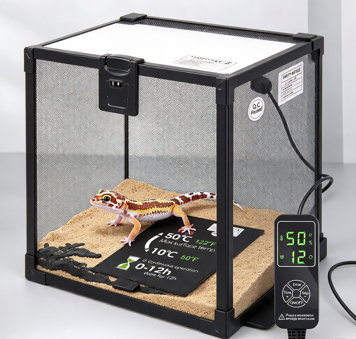 Tapis Chauffant Terrarium, Thermostat Inclus | Terraliah