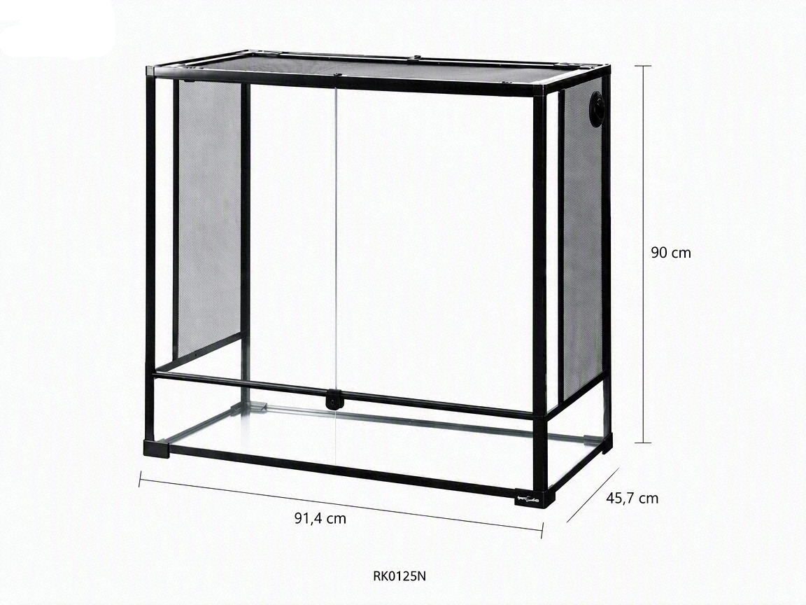 Terrarium Arboricole 91x46x90 cm en Verre
