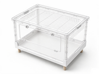 Terrarium Pliable Transparent 70x43x45,5cm