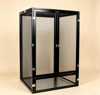 Terrarium Détachable Caméléon Aluminium 45x45x80
